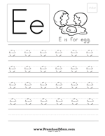 Alphabet Handwriting Worksheets - Preschool Mom