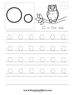 Alphabet Handwriting Worksheets - Preschool Mom