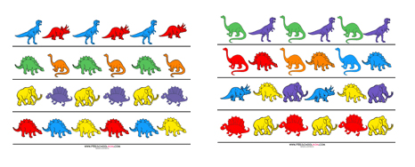 Dinosaur Preschool Printables