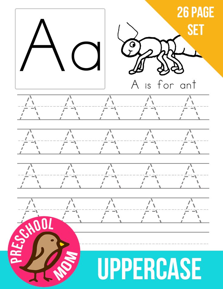 Printable Alphabet Preschool Worksheets