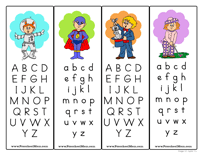 Free Preschool Printable Bookmarks