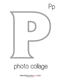 Letter P Preschool Printables - Preschool Mom